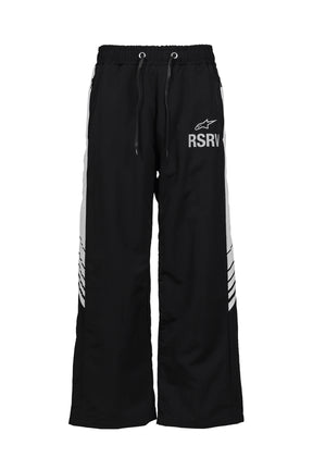 CROSSOVER TRACKSUIT PANTS / BLK