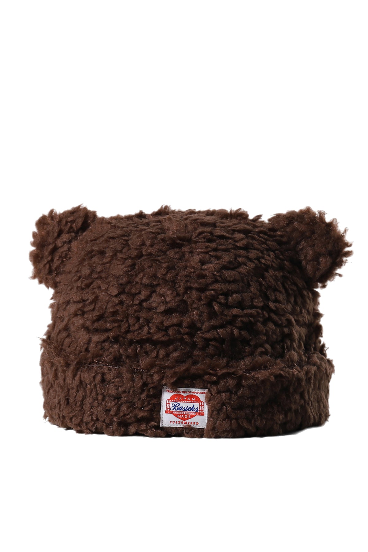 BEAR BEANIE / DARK BRW