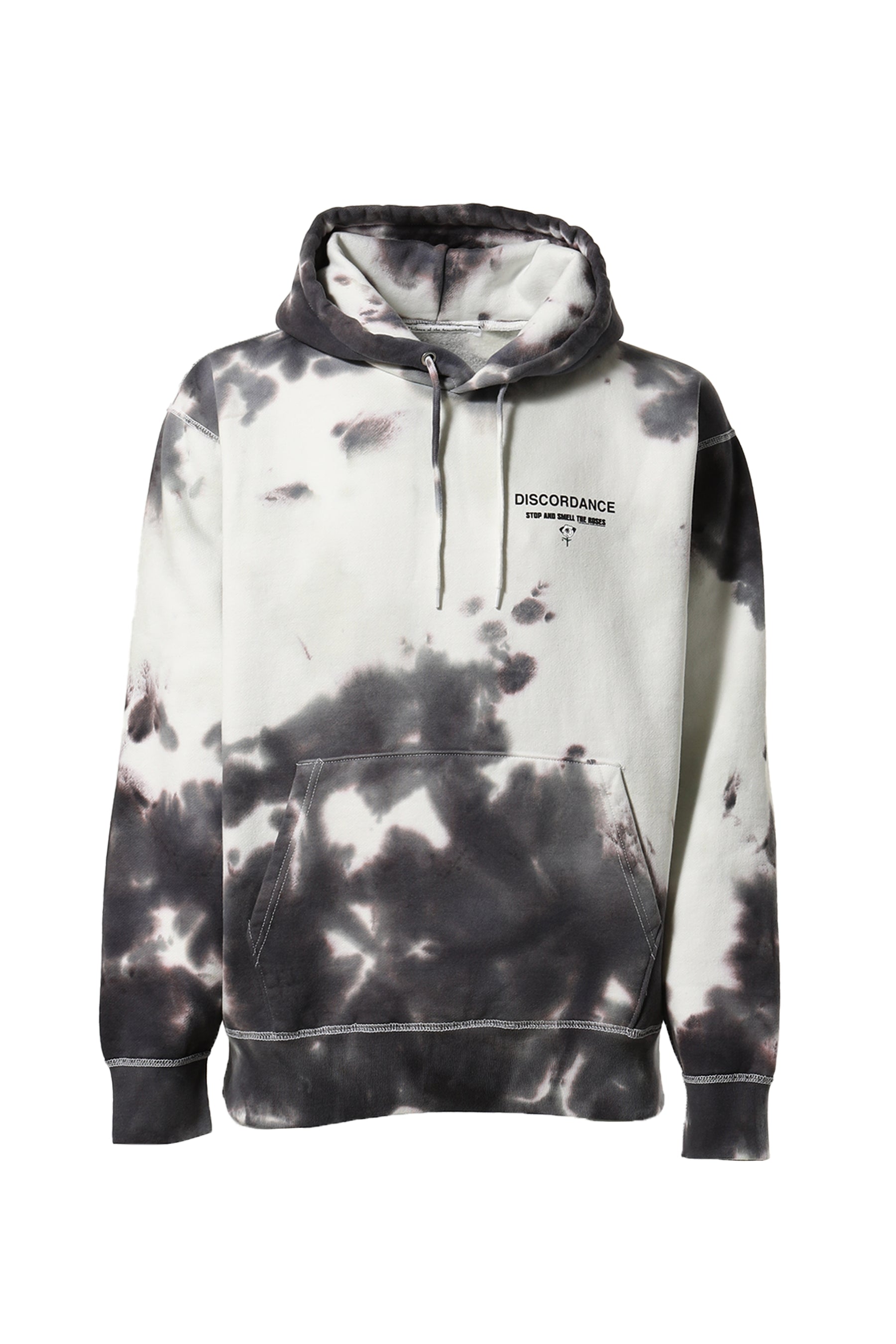 HAND DYEING HOODIE / WHT