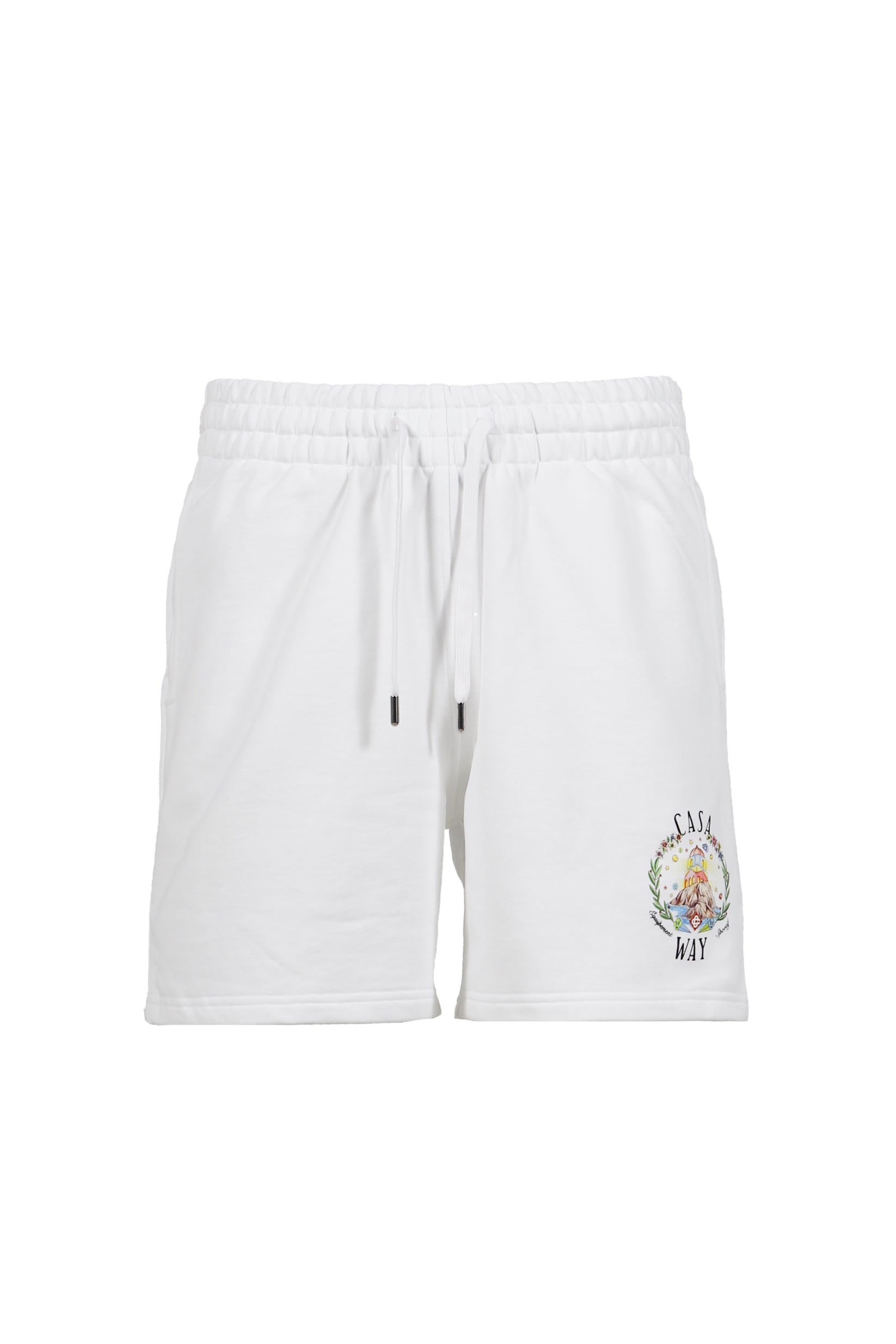 CASA WAY CLASSIC SWEATSHORT / BRIGHT WHT