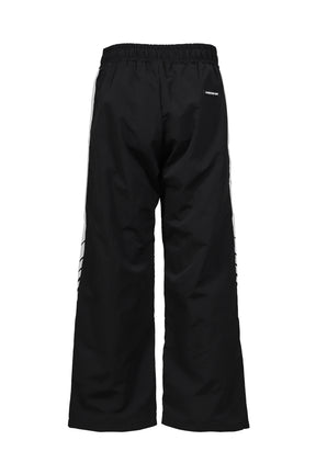 CROSSOVER TRACKSUIT PANTS / BLK