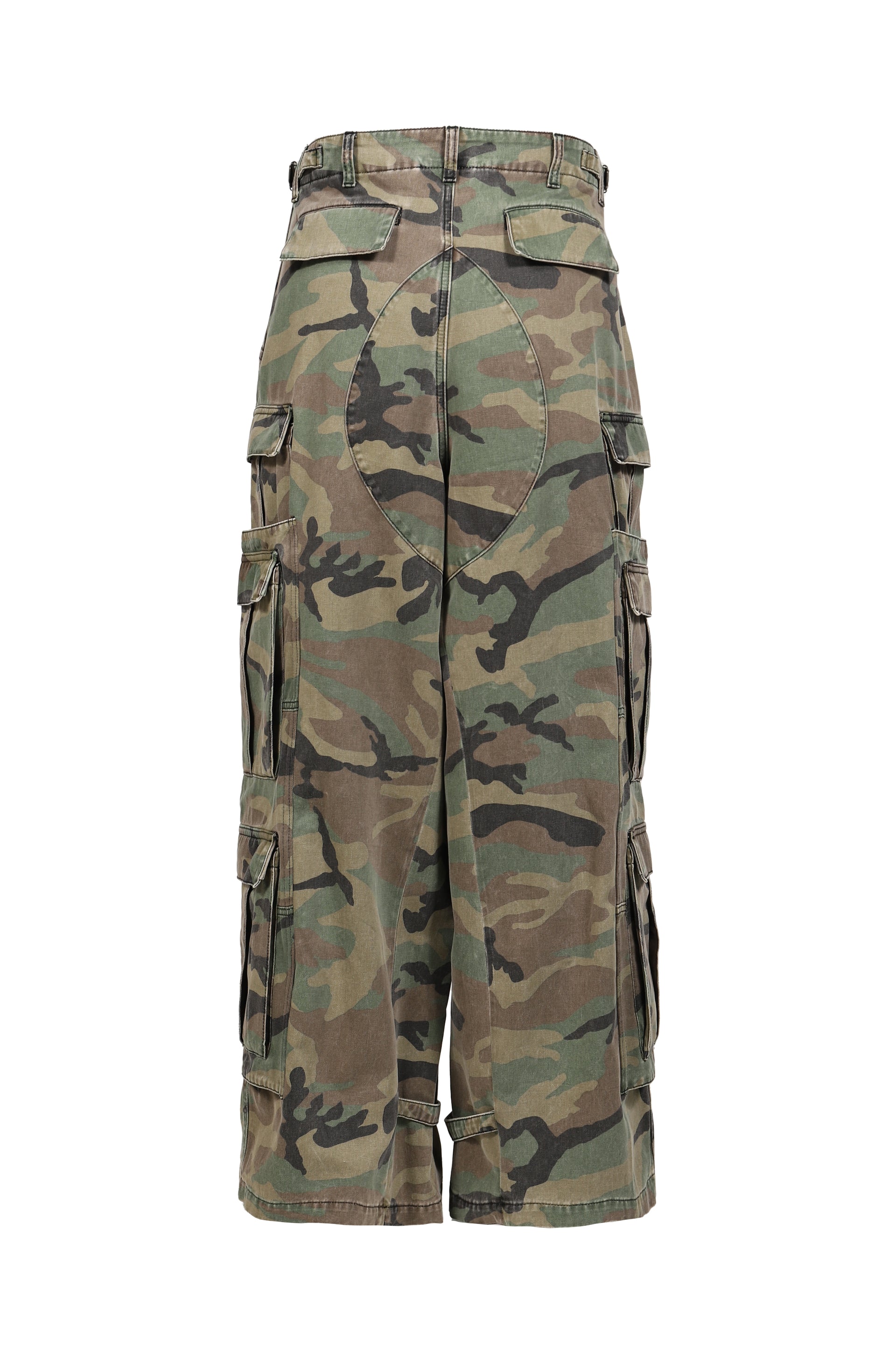 MERGED CARGO PANTS / GRN CAMO