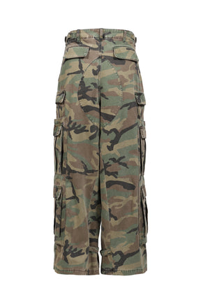 MERGED CARGO PANTS / GRN CAMO