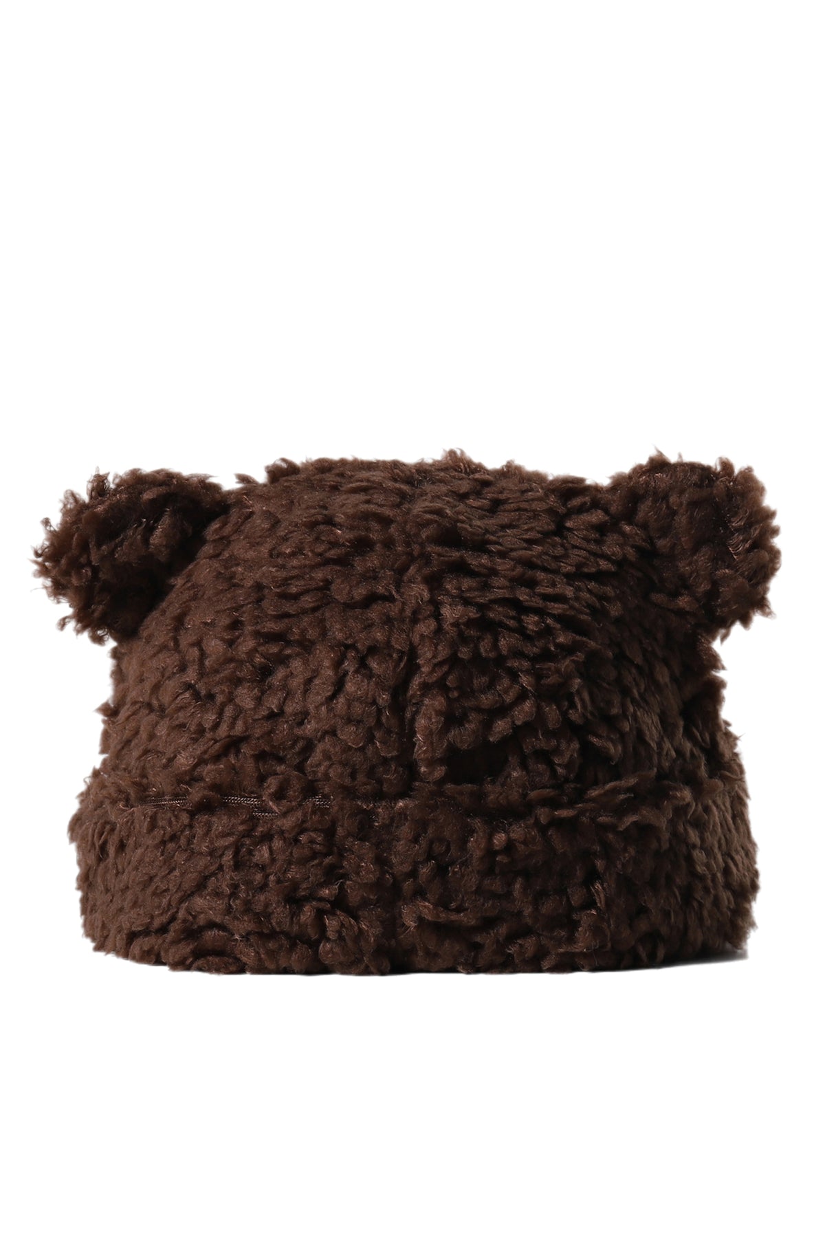 BEAR BEANIE / DARK BRW