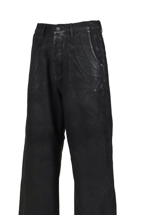 TORAI CARPENTER PANTS / WAX BLK 