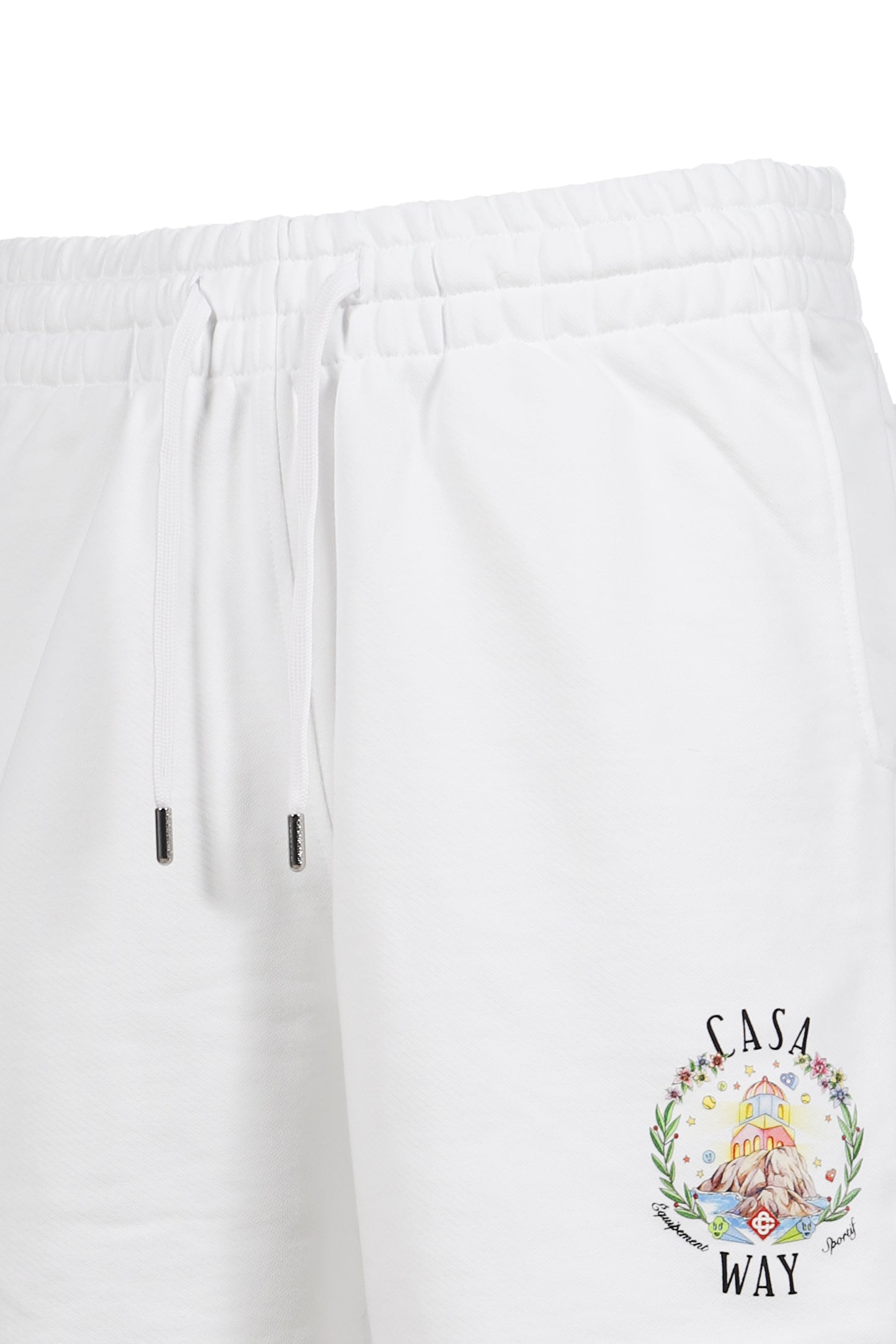 CASA WAY CLASSIC SWEATSHORT / BRIGHT WHT