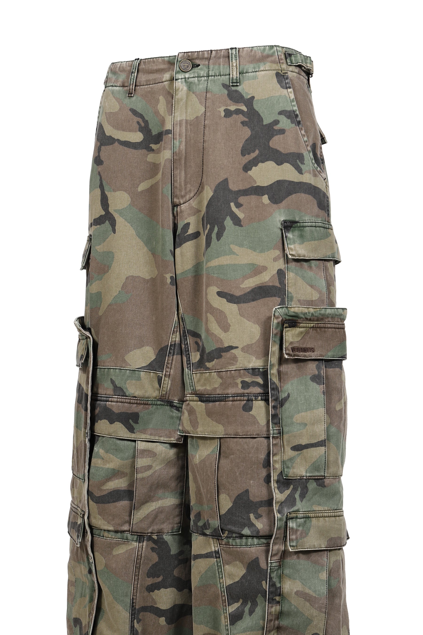 MERGED CARGO PANTS / GRN CAMO