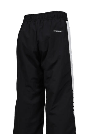 CROSSOVER TRACKSUIT PANTS / BLK