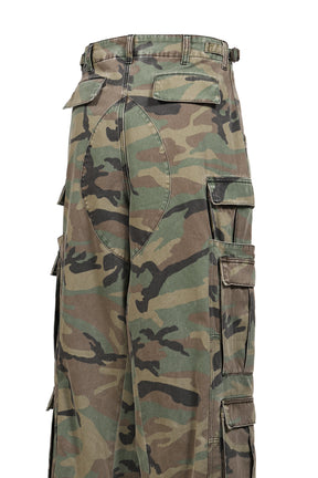 MERGED CARGO PANTS / GRN CAMO