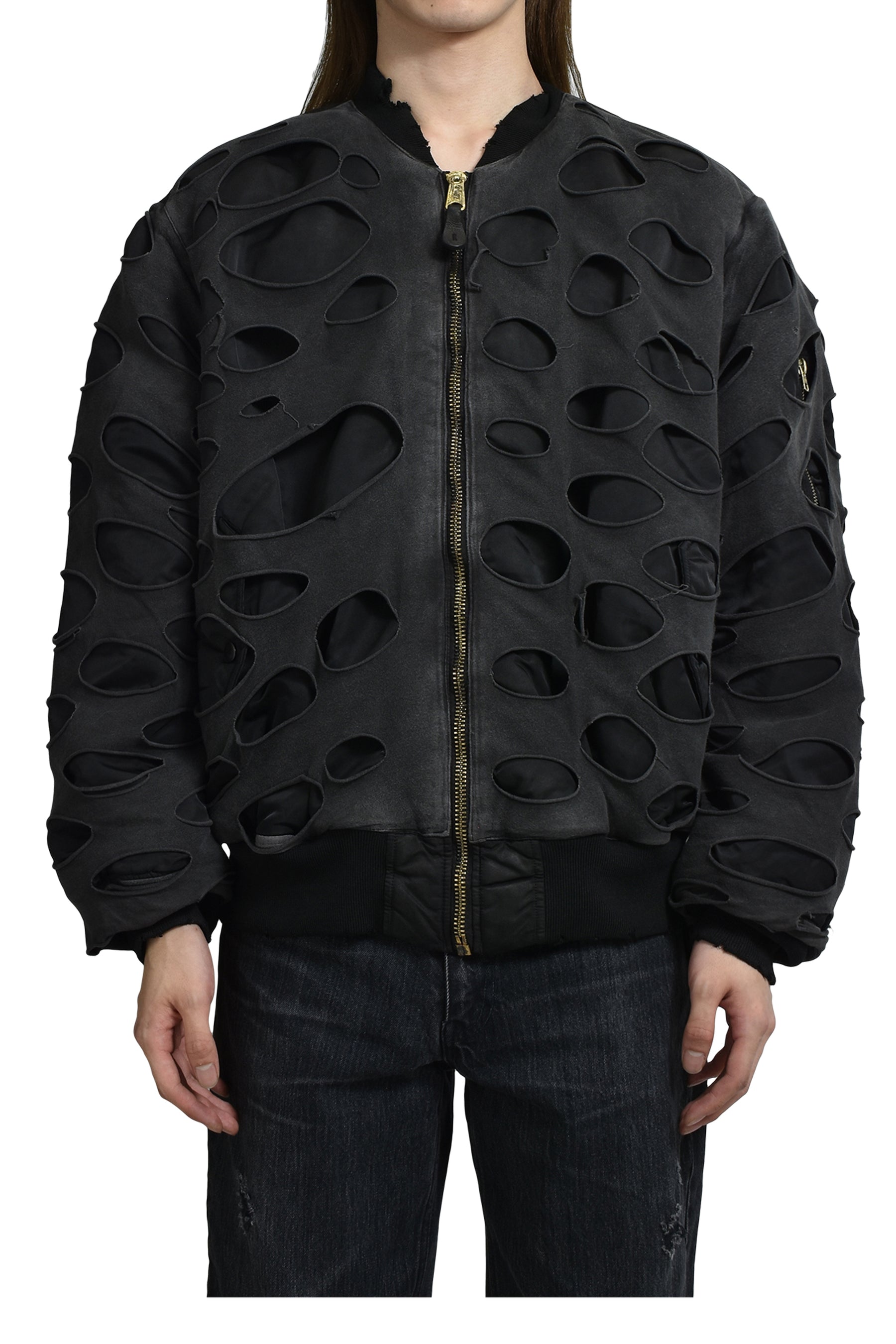 DOUBLE LAYER BOMBER ATS / BLK OIL WASH