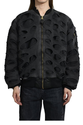 DOUBLE LAYER BOMBER ATS / BLK OIL WASH