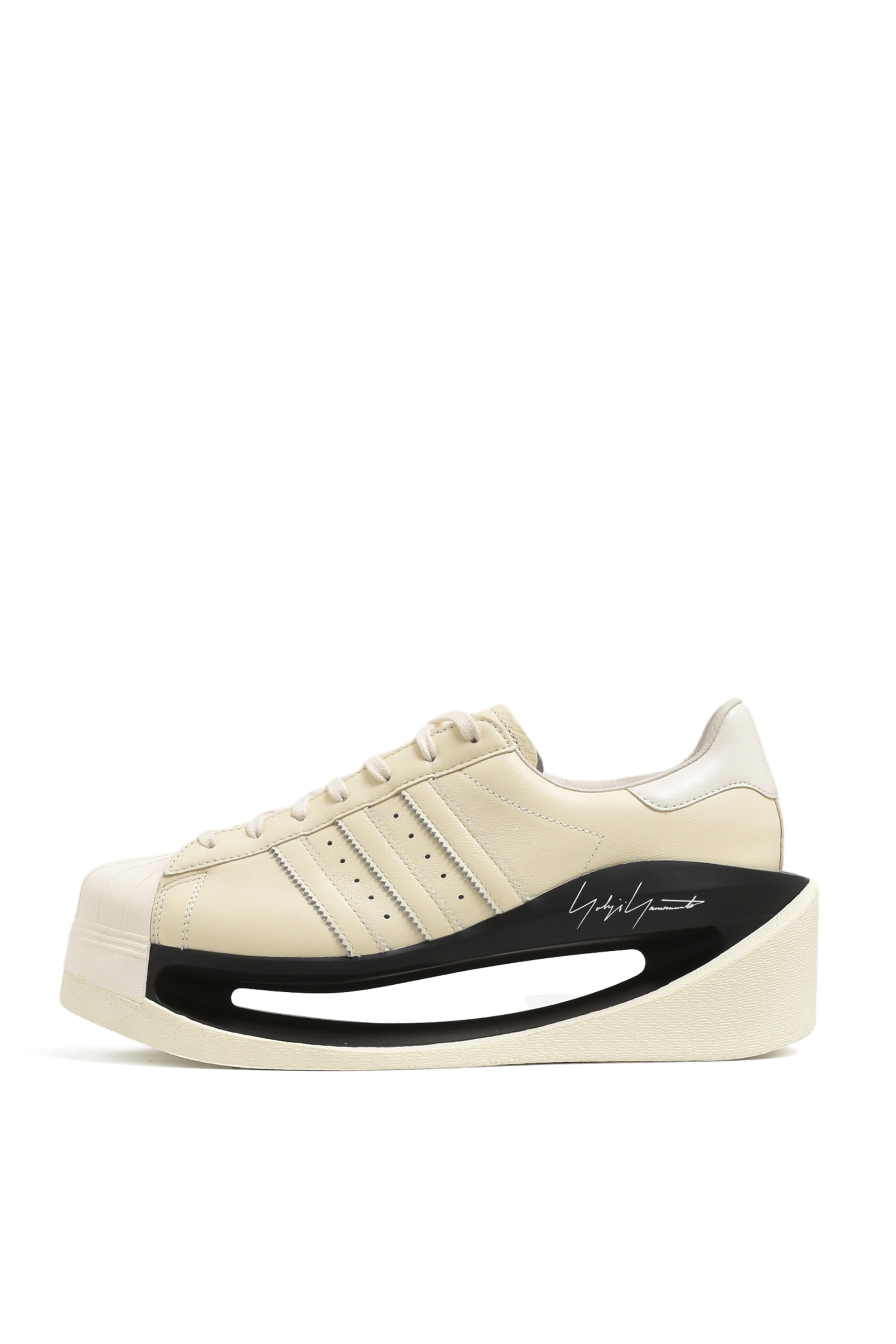 Y-3 ワイスリー SS24 Y-3 GENDO SUPERSTAR / CREWHT BLK OWHT - NUBIAN