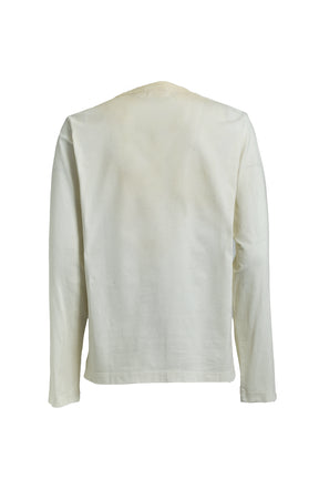 WASTED VICK LONG SLEEVE T-SHIRT / WHT 