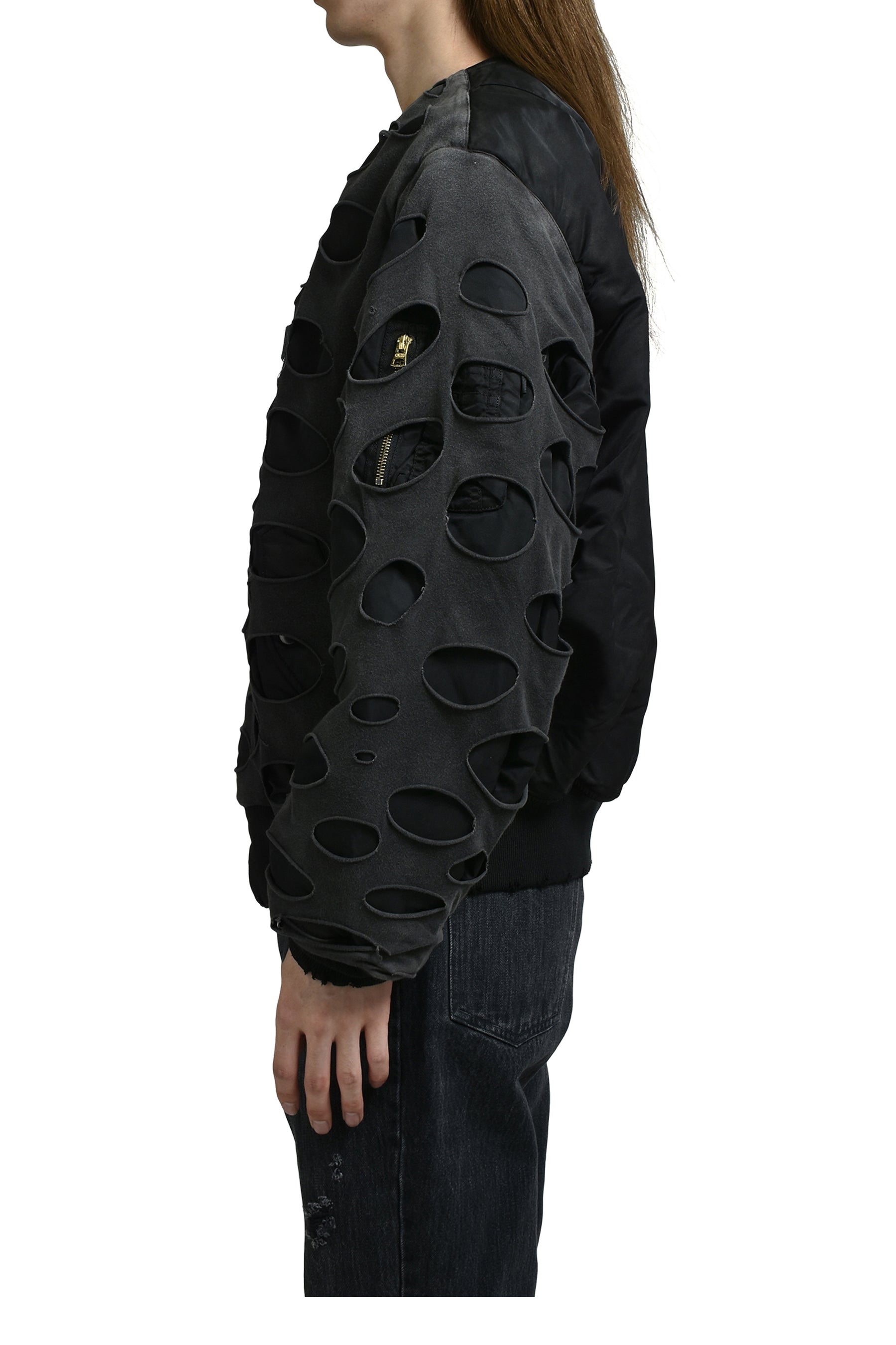 DOUBLE LAYER BOMBER ATS / BLK OIL WASH