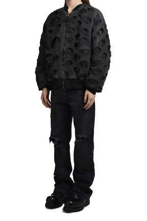 DOUBLE LAYER BOMBER ATS / BLK OIL WASH