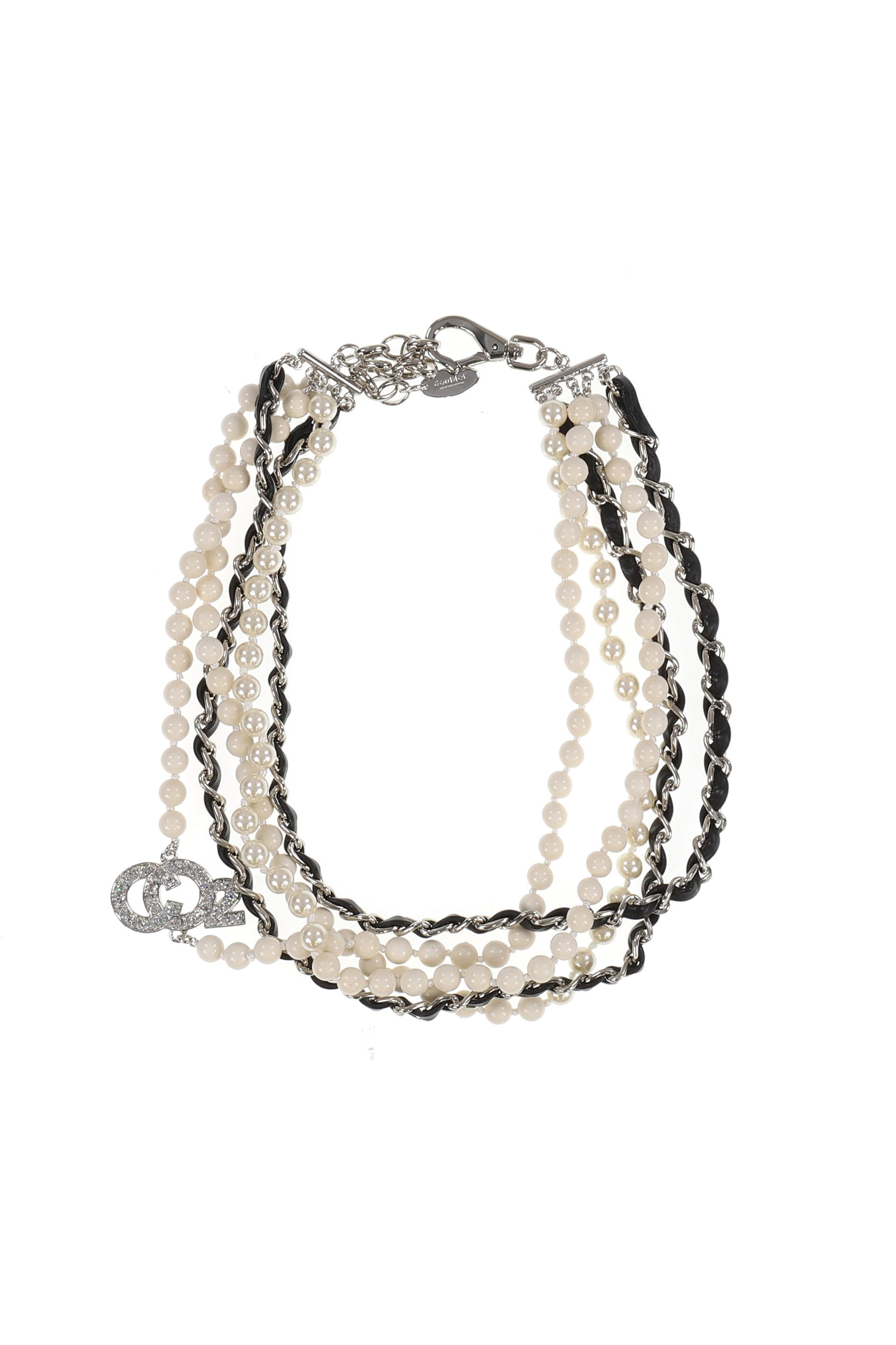 CO2 STARAND NECKLACE / SIL