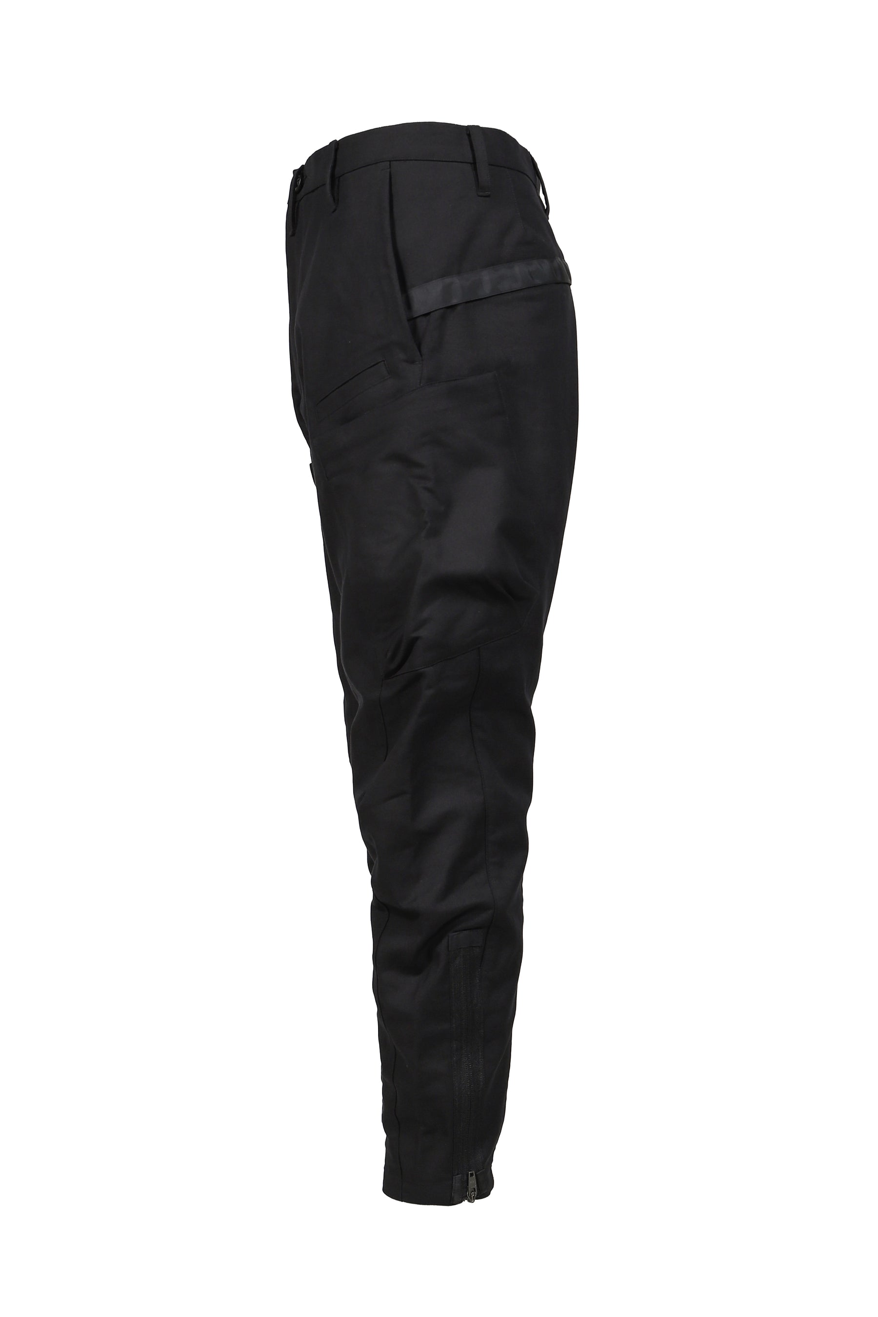 TAPERED BASIC PANTS / BLK