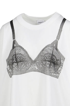 TROMPE L'?IL TALL TEE KNIT / WHT