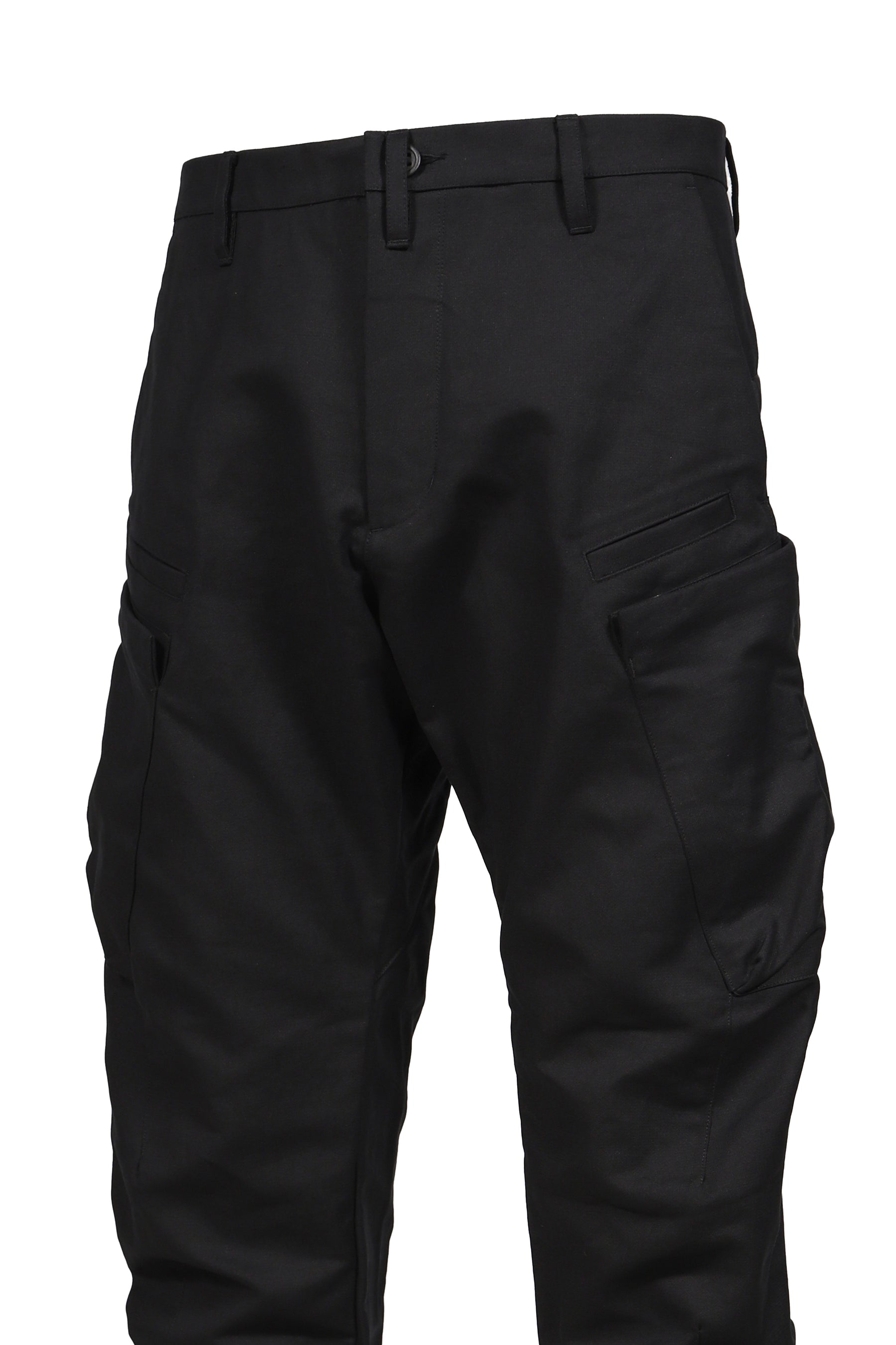 TAPERED BASIC PANTS / BLK