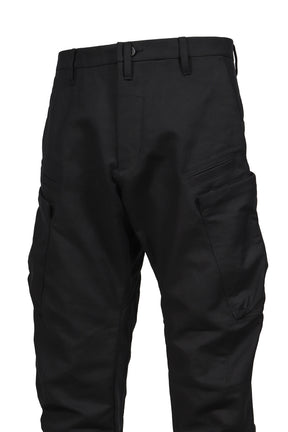 TAPERED BASIC PANTS / BLK