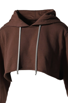 CROPPED HOODIE / TERRA