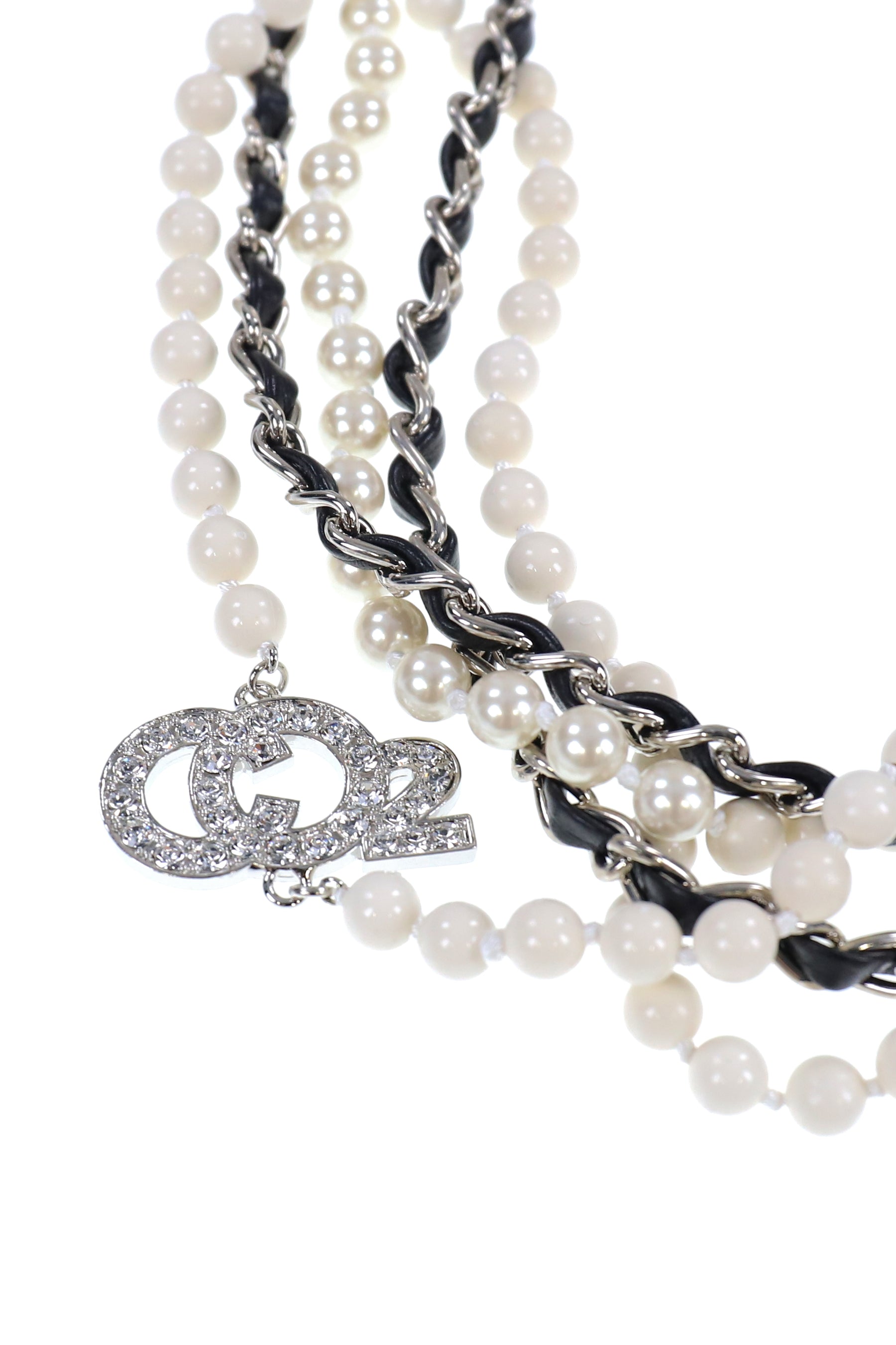 CO2 STARAND NECKLACE / SIL