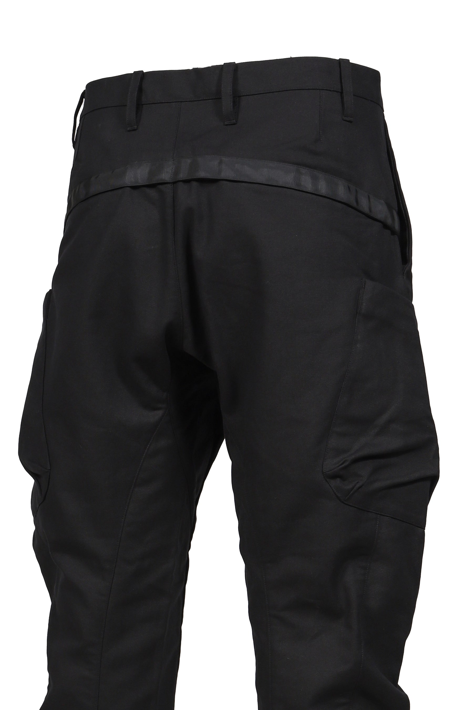 TAPERED BASIC PANTS / BLK