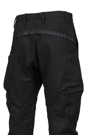 TAPERED BASIC PANTS / BLK
