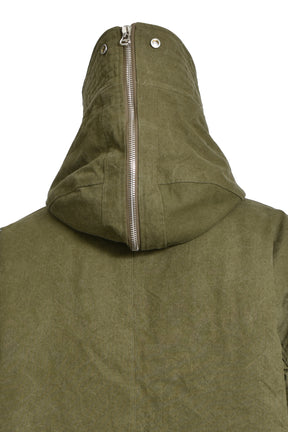 HOODED DOWN COAT KHA