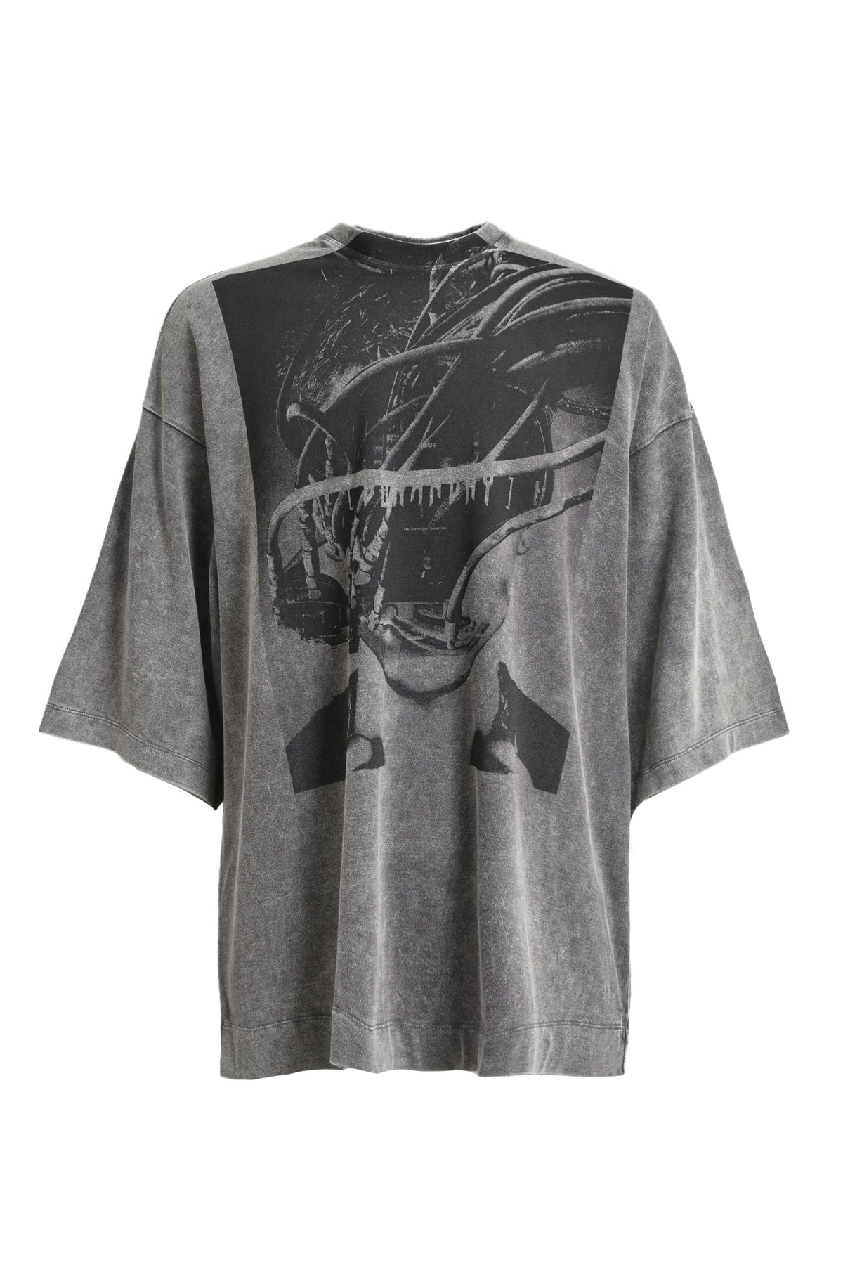 OVERSIZED T-SHIRT / DUST BLK