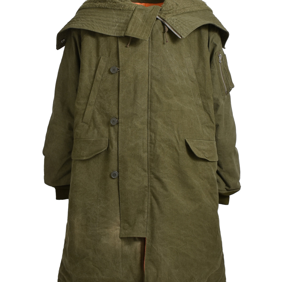 READYMADE レディメイド FW24 HOODED DOWN COAT KHA - NUBIAN