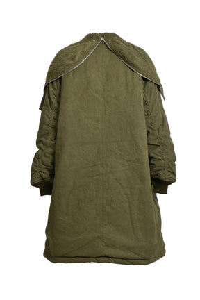 HOODED DOWN COAT KHA