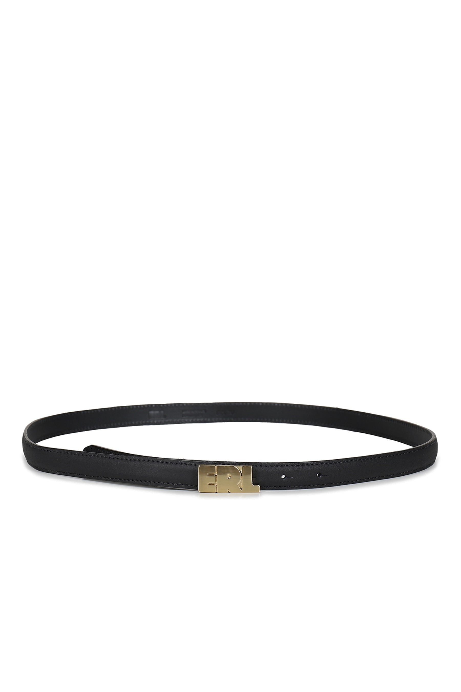 UNISEX SMALL DISTRESSED BELT LEATHER / BLK