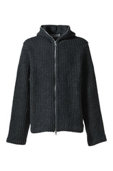 FULL ZIP HOOD / D.GRY