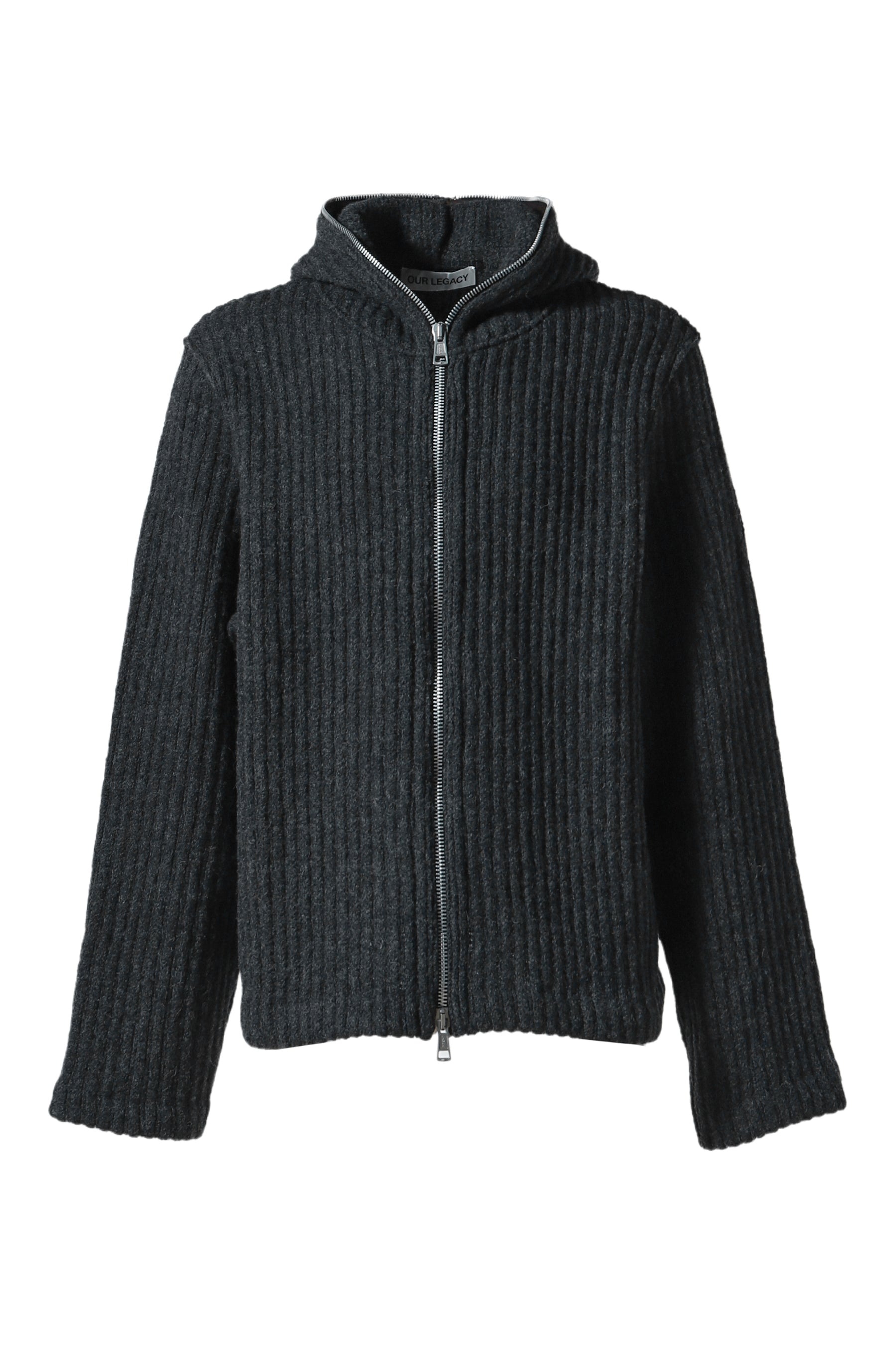 FULL ZIP HOOD / D.GRY