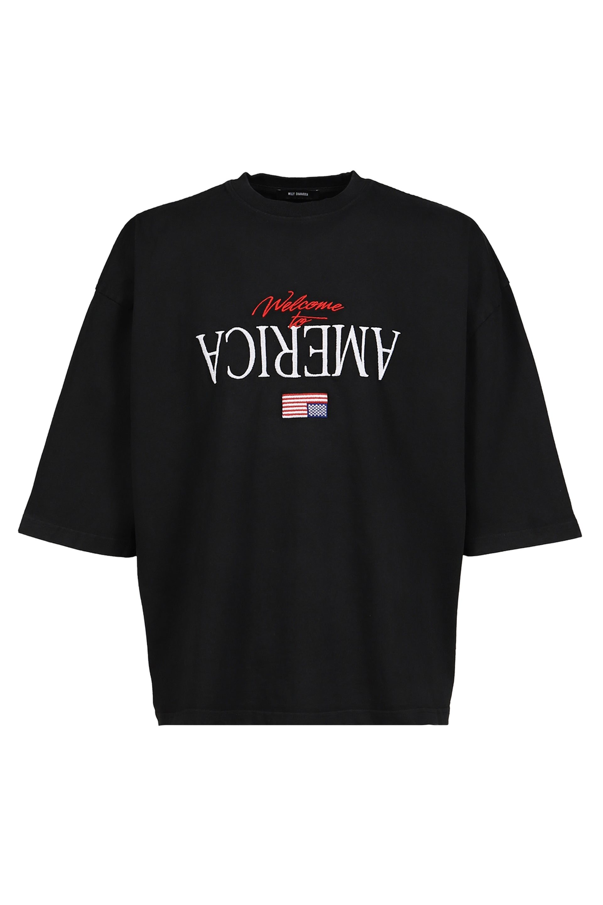 WELCOME TO AMERICA - BUFFALO TEE / BLK