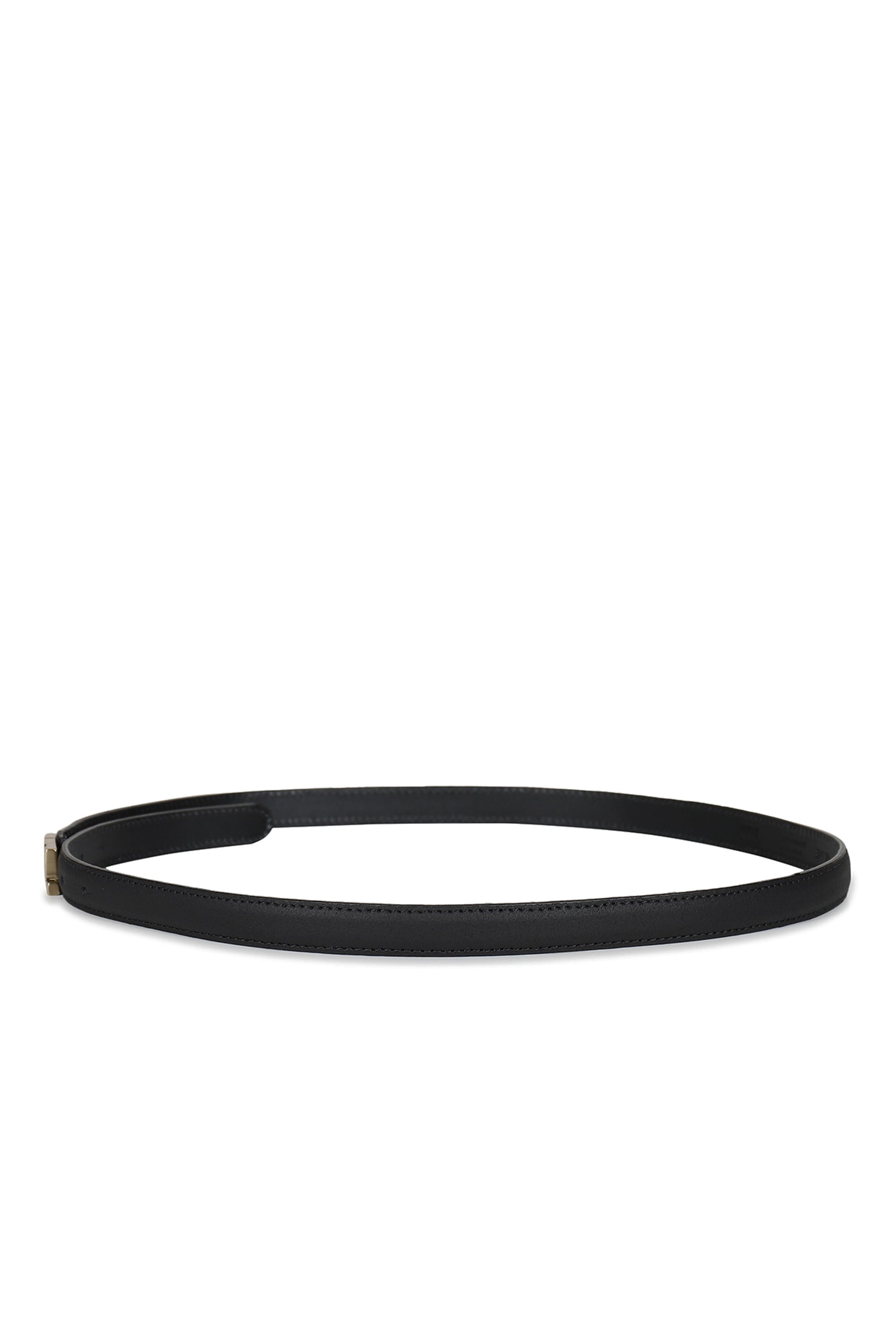 UNISEX SMALL DISTRESSED BELT LEATHER / BLK