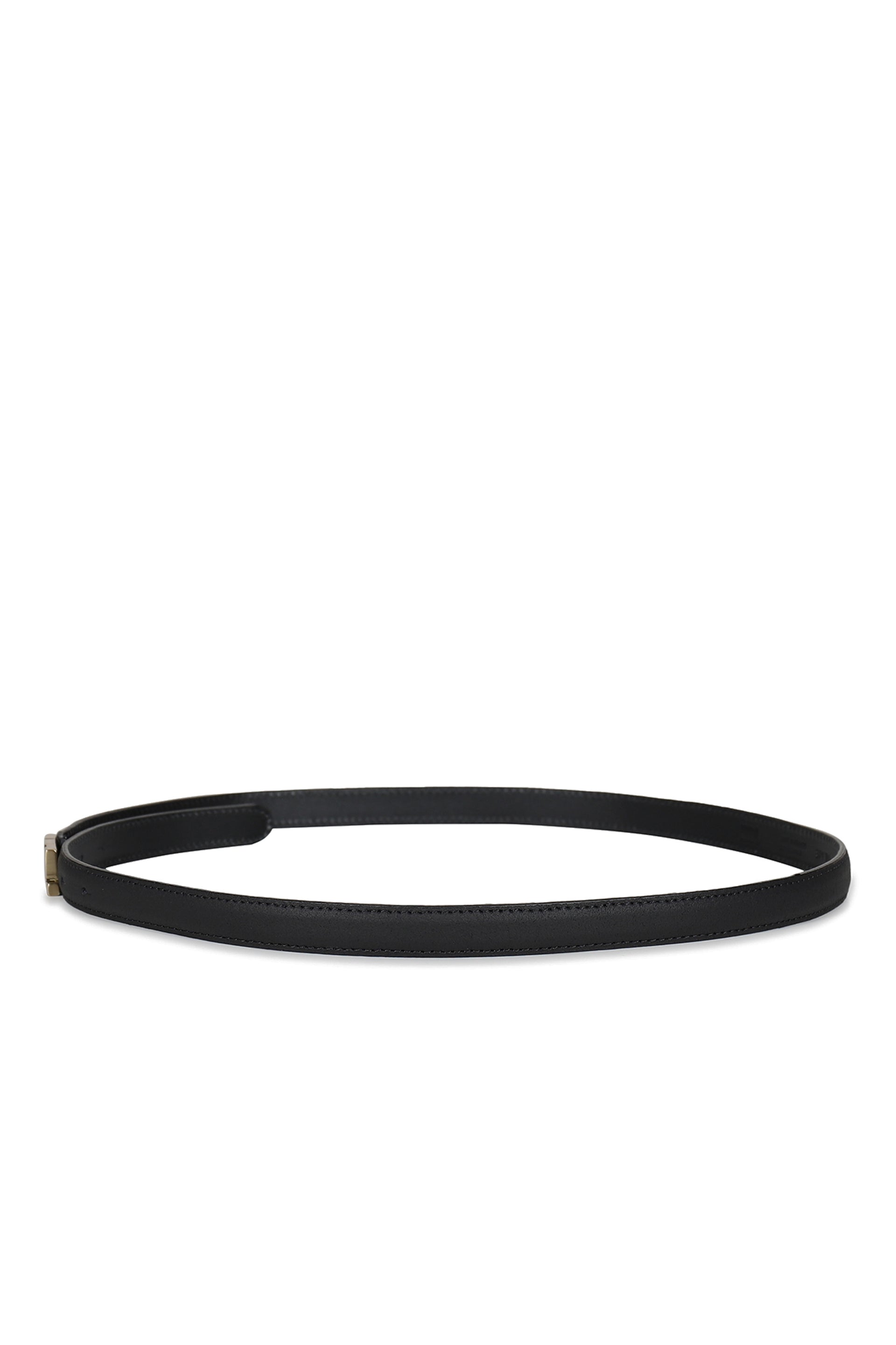 UNISEX SMALL DISTRESSED BELT LEATHER / BLK