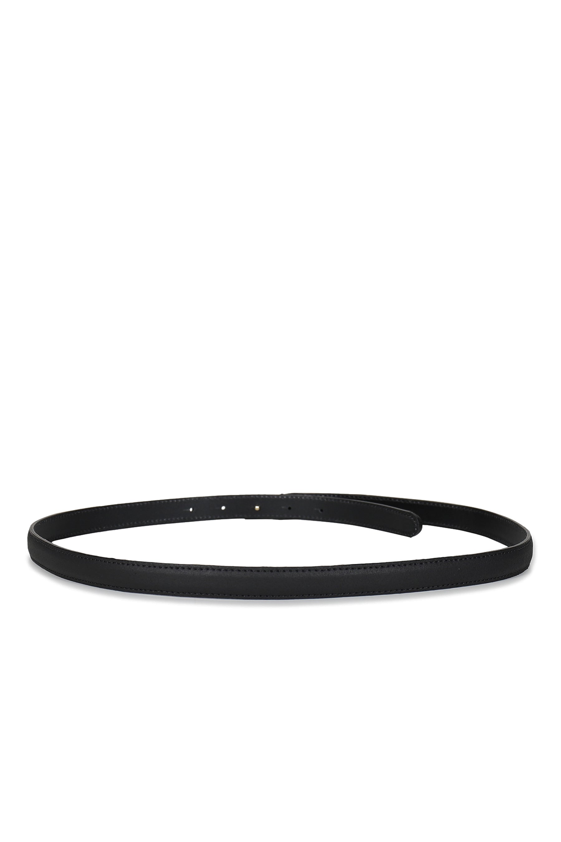 UNISEX SMALL DISTRESSED BELT LEATHER / BLK