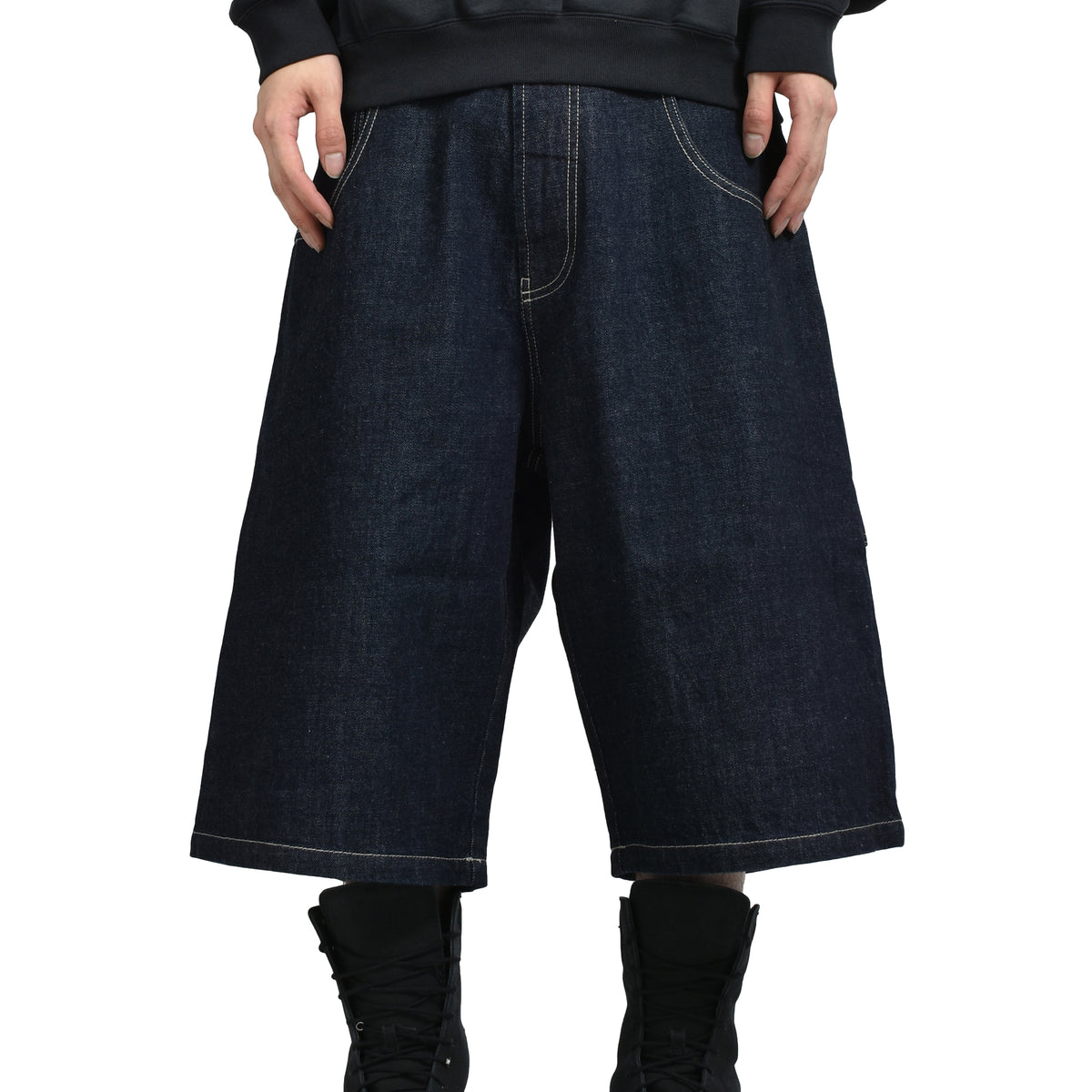 VETEMENTS ヴェトモン FW25 HIP-HOP SHORTS / JAPANESE BLU - NUBIAN