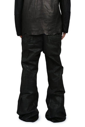 WAXED VARET JEANS / BLK