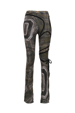 EXCLUSIVE SHIBARI MESH PANTS / PRIBLK