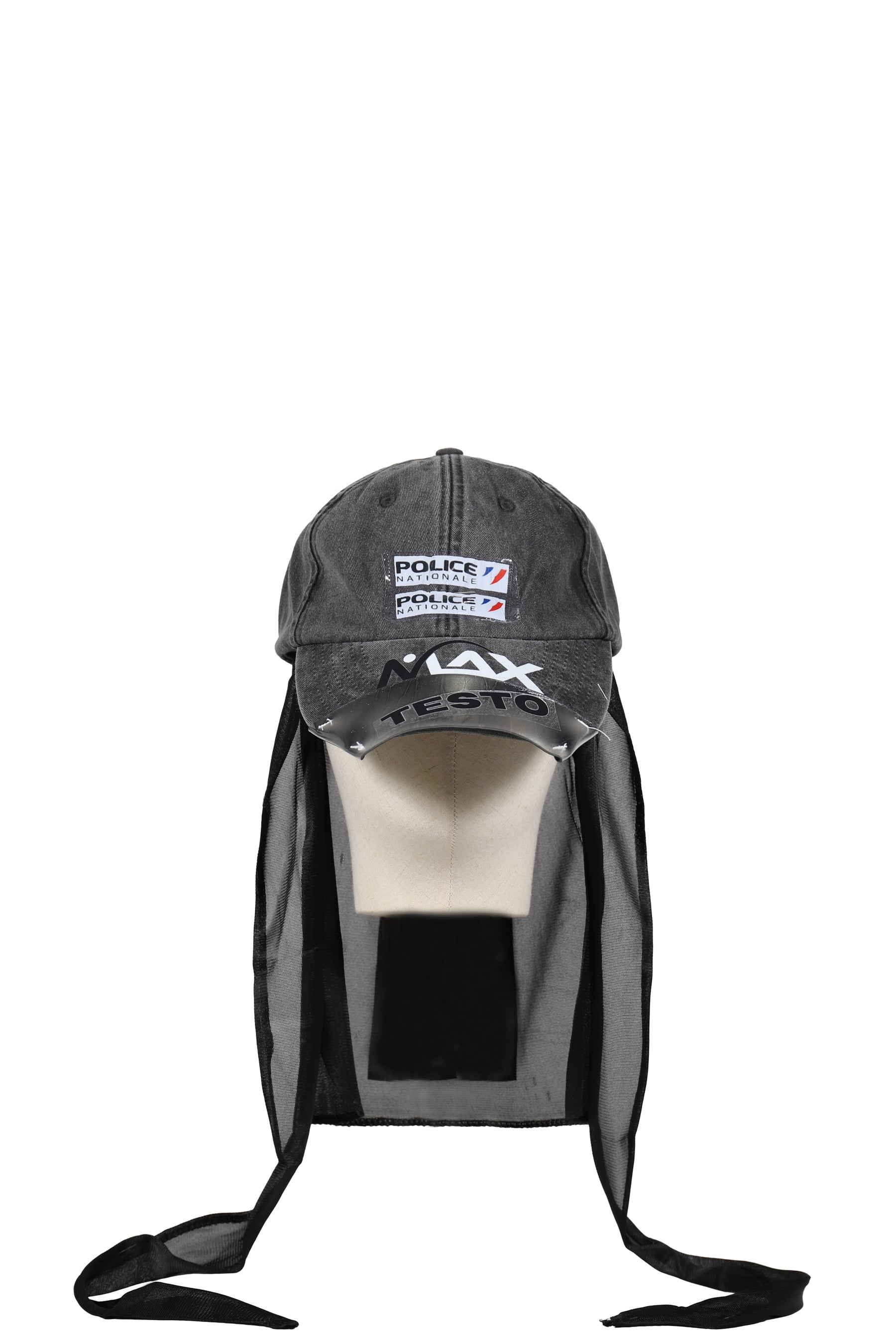 POLICE - CAP + DURAG / BLK