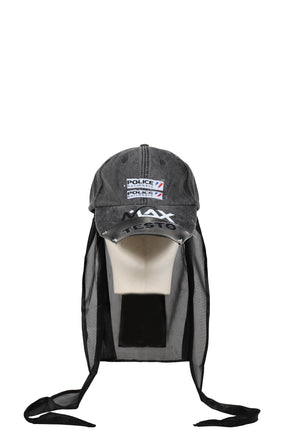 POLICE - CAP + DURAG / BLK