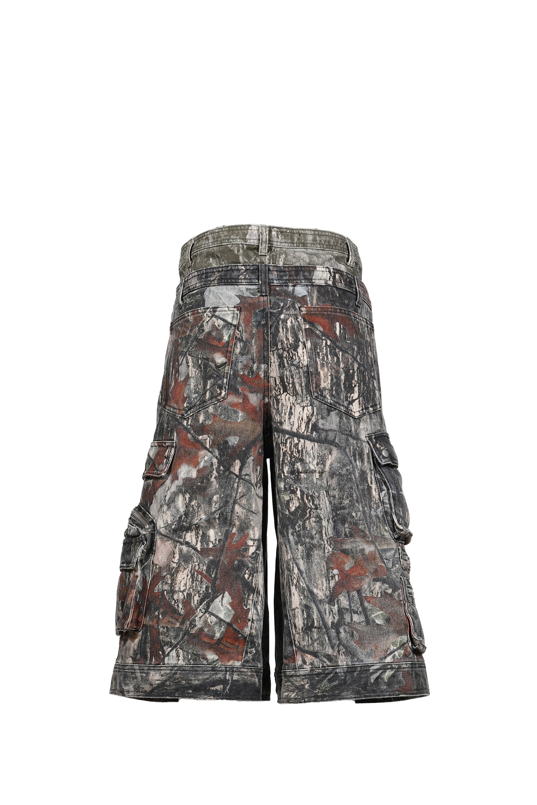 CAMO SHORTS / BLK