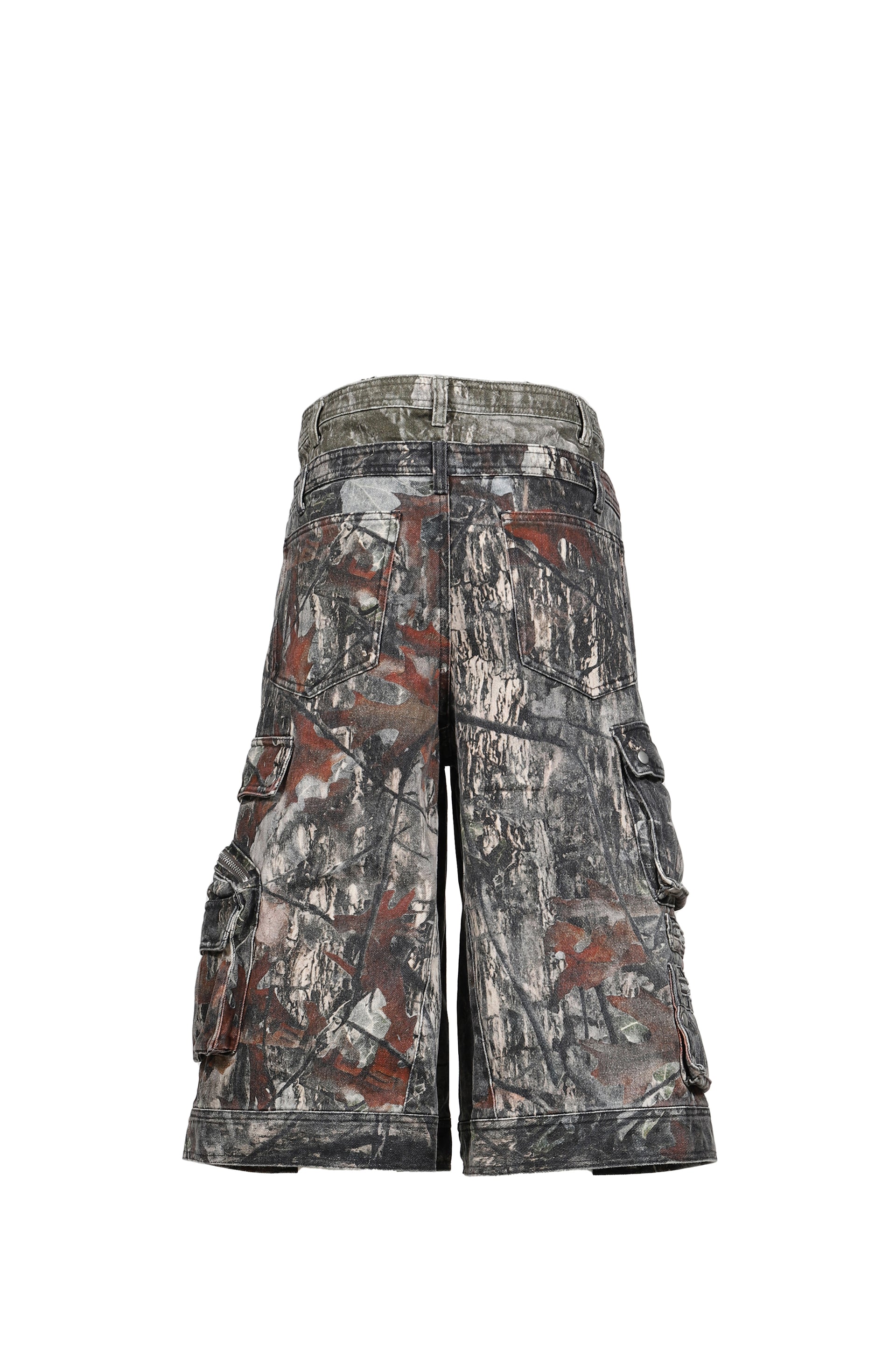 CAMO SHORTS / BLK