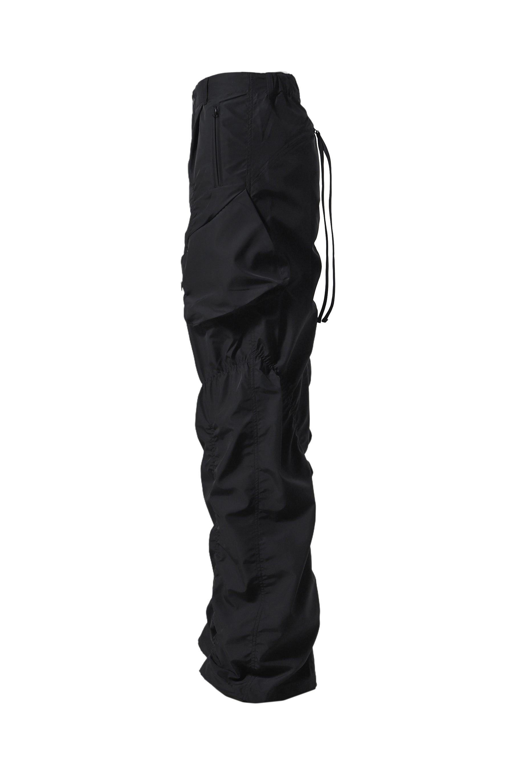 SMOCKING CONVEX PANTS (UNISEX) / BLK