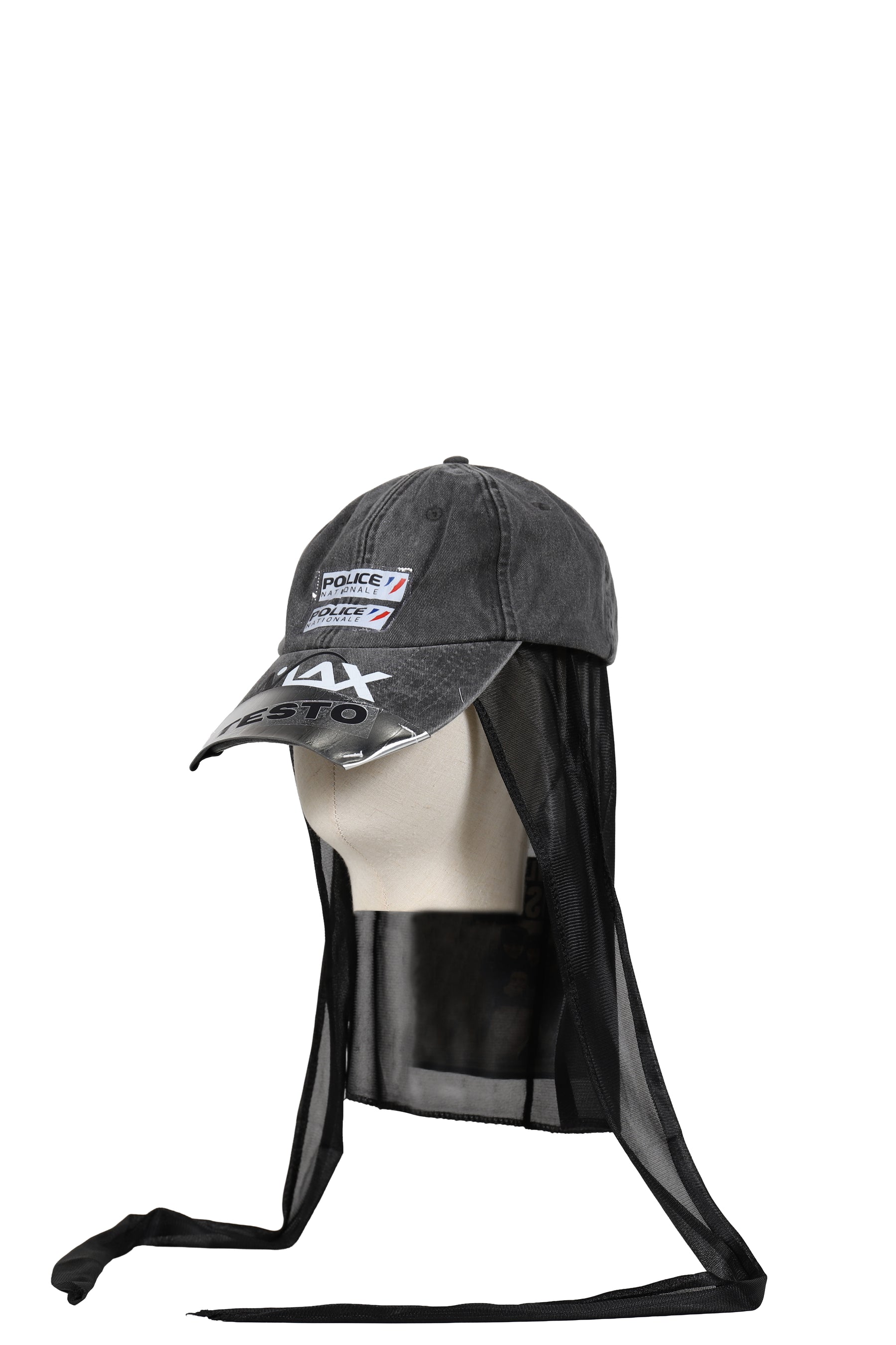 POLICE - CAP + DURAG / BLK