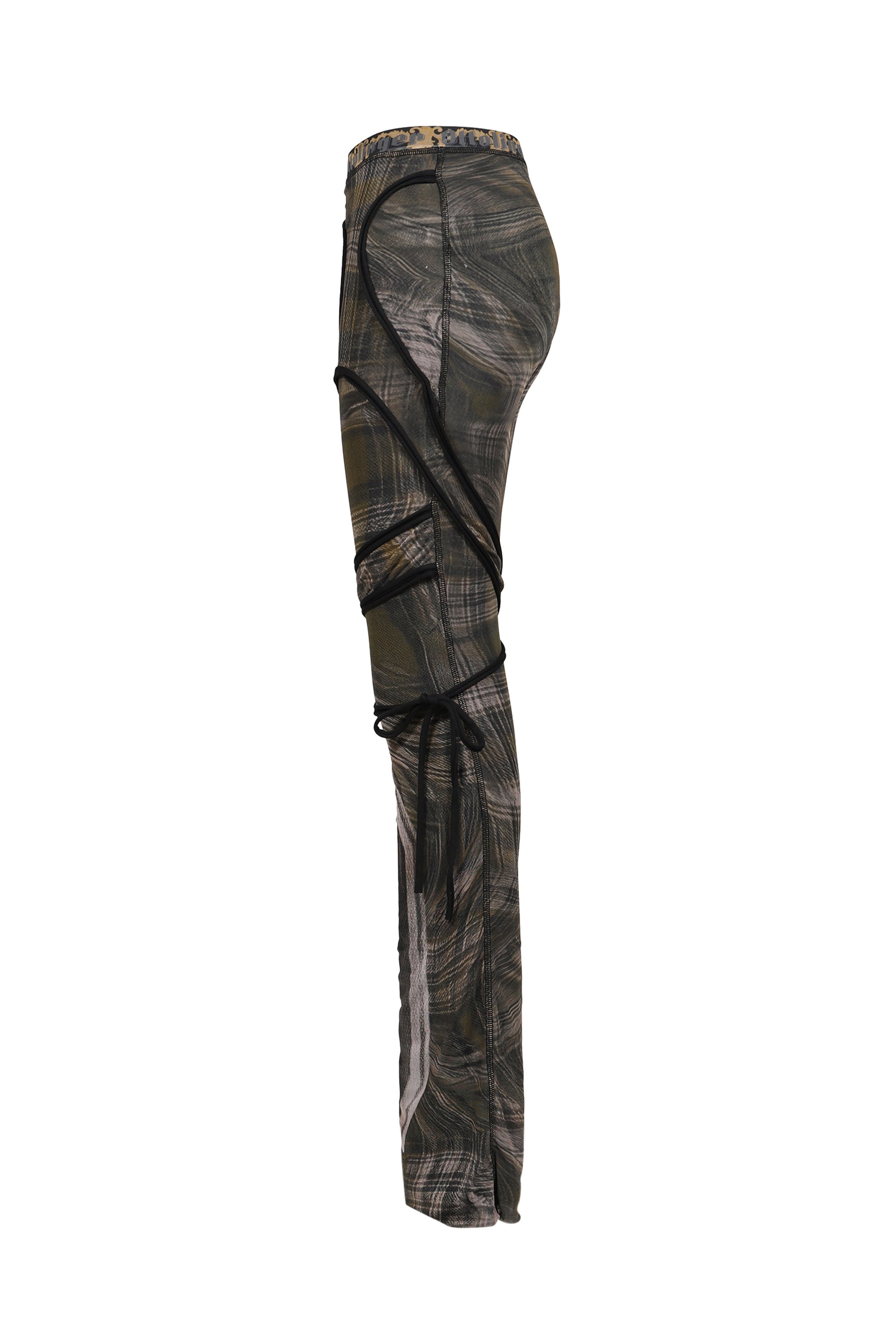 EXCLUSIVE SHIBARI MESH PANTS / PRIBLK