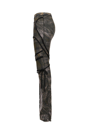 EXCLUSIVE SHIBARI MESH PANTS / PRIBLK